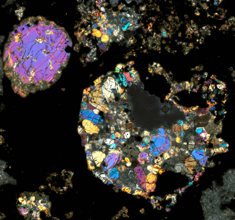 Meteorite Minerals Reveal Unexpected Collisions in the Early Solar System